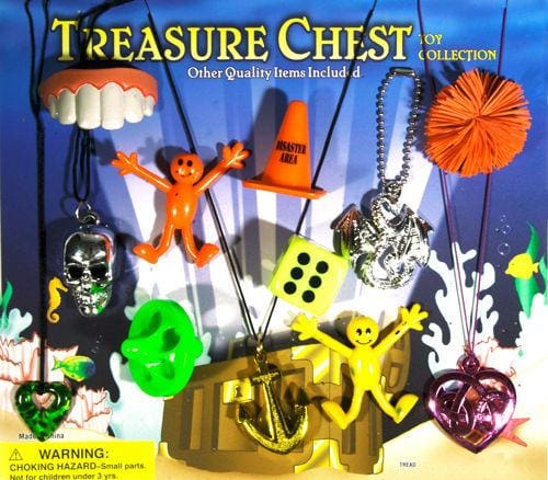 Treasure Chest Mixed Vending Toys In 2 Inch Toy Capsules - Gumball Machine Warehouse