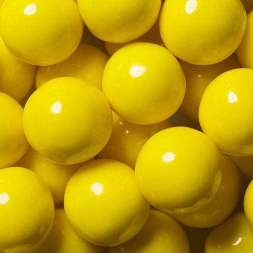 Yellow Decorator Gumballs (700 Count) - Gumball Machine Warehouse